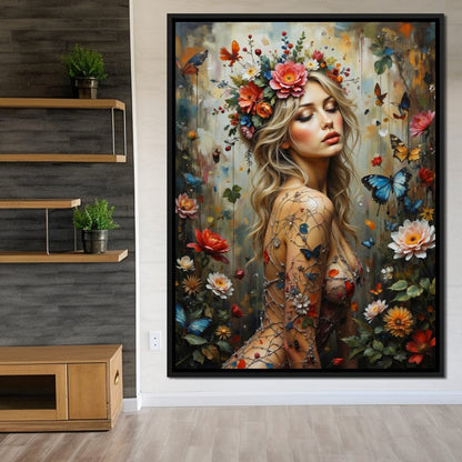 Female Portrait 335 Canvas Wall Art