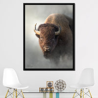Bison 1 Canvas Wall Art