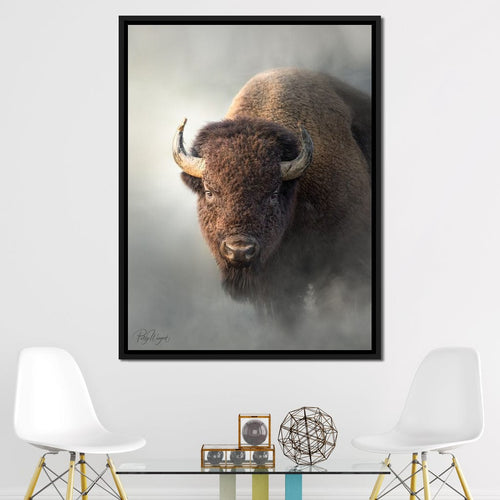 Bison 1 Canvas Wall Art