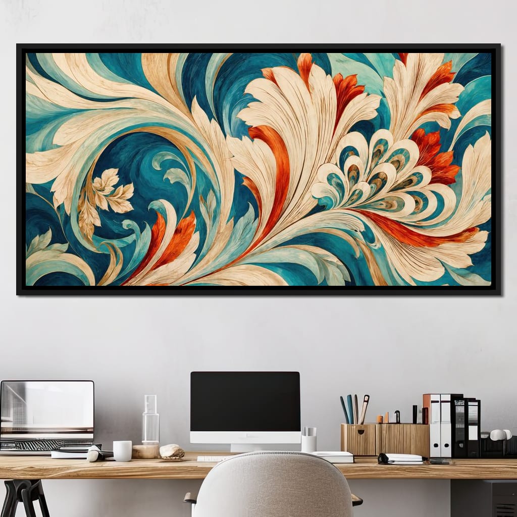 The Flourish of Versailles Canvas Wall Art