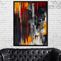Urban Labyrinth Canvas Wall Art