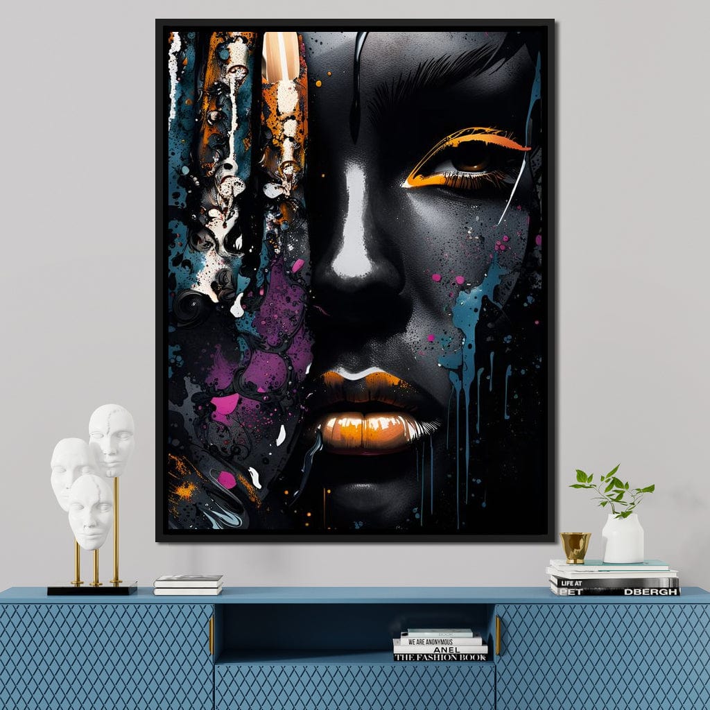 Female Portrait 128 Canvas Wall Art