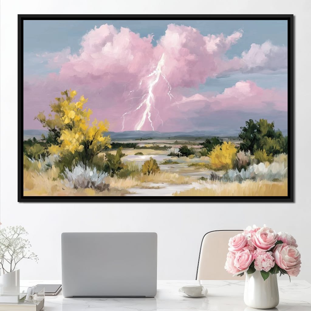 Desert Stormlight Skybreak Canvas Wall Art