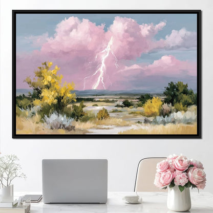 Desert Stormlight Skybreak Canvas Wall Art