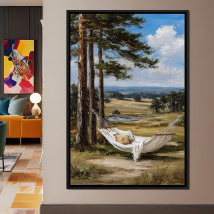 Pine Hammock Country Escape Canvas Wall Art