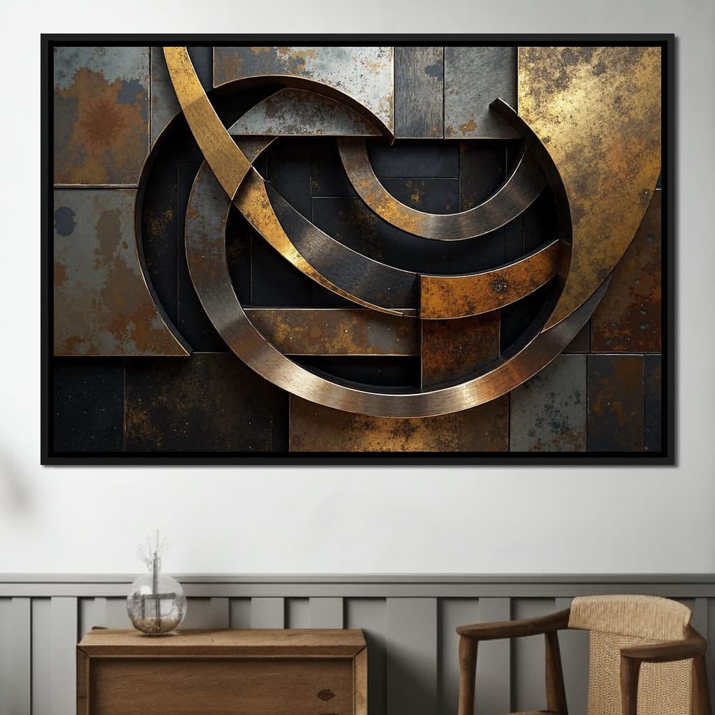 Aetheric Convergence Canvas Wall Art
