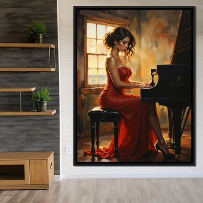 Female Portrait 345 Canvas Wall Art