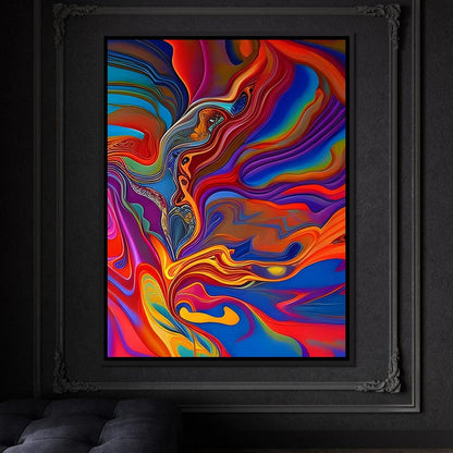 Colorful Contemporary Art 242 Canvas Wall Art