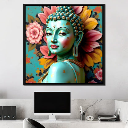 Radiant Petals Tranquility Canvas Wall Art