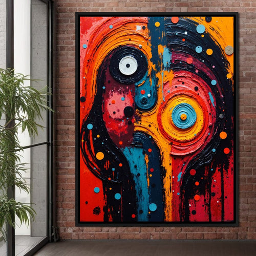 Colorful Modern Art 068 Canvas Wall Art