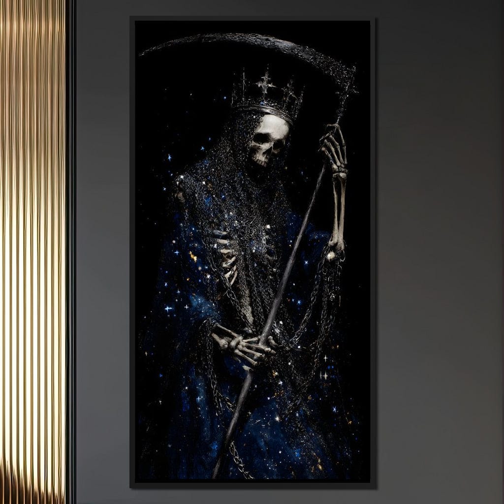 Celestial Reaper Star King Canvas Wall Art