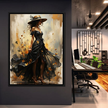 Female Portrait 325 Canvas Wall Art