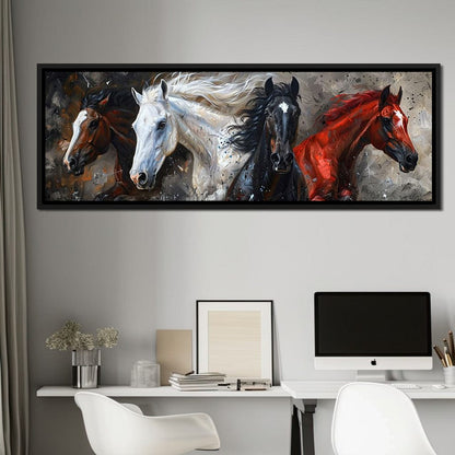 Gallop Through Wild Canvas Wall Art