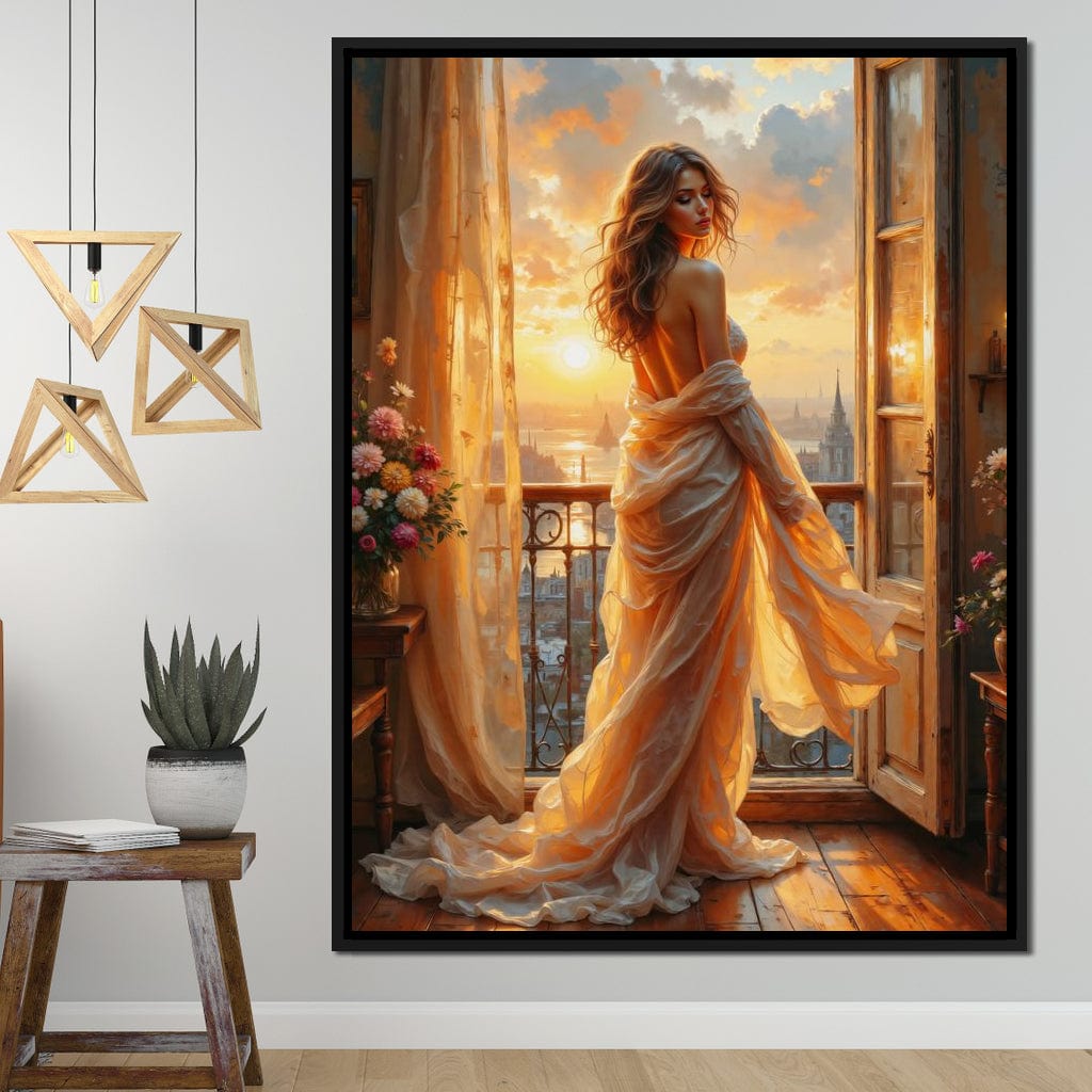 Where Light Lingers Canvas Wall Art