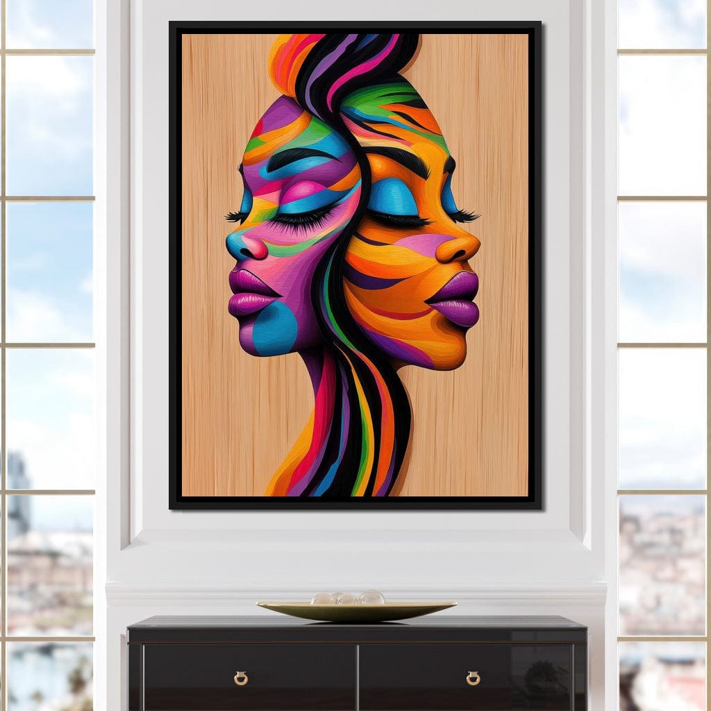 Soul Sisters in Color Canvas Wall Art