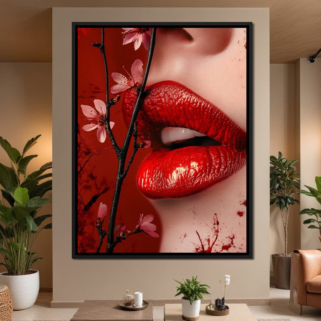 Passion Petals Enchantment Canvas Wall Art