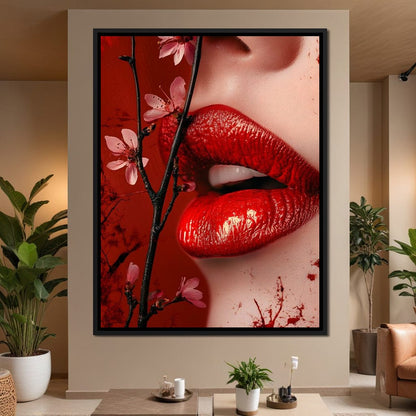 Passion Petals Enchantment Canvas Wall Art
