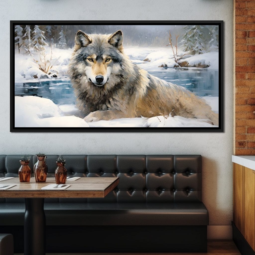 Winters Majestic Guardian Canvas Wall Art