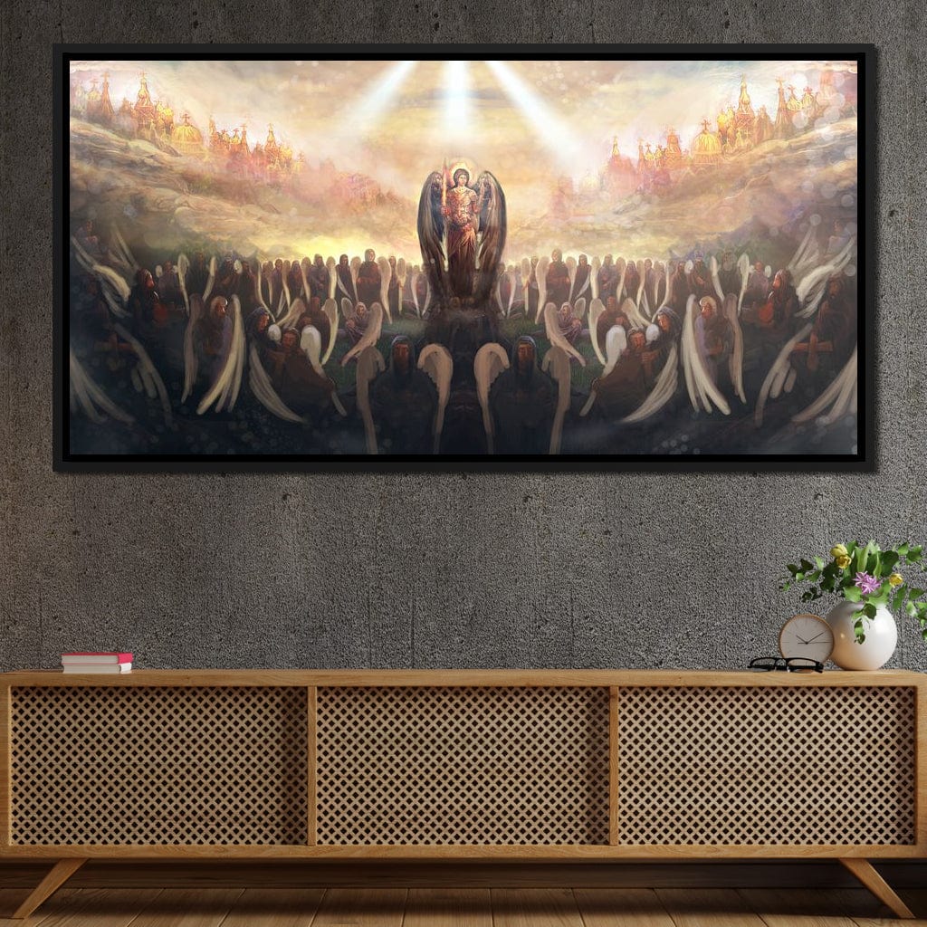 Saint Archangel Michael Canvas Wall Art
