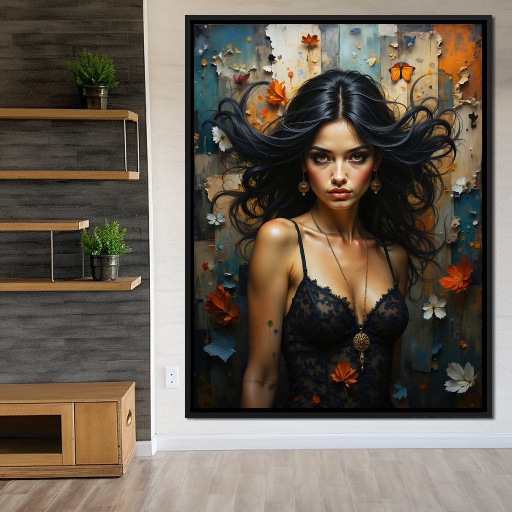 Female Portrait 330 Canvas Wall Art