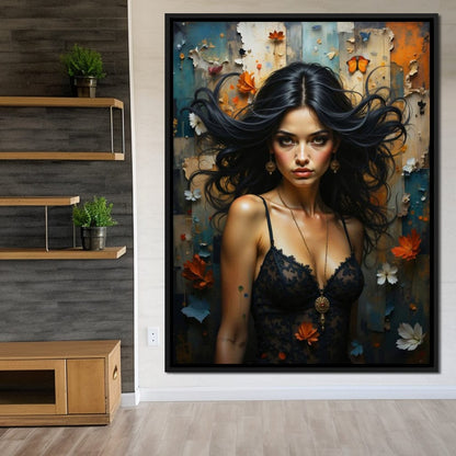 Female Portrait 330 Canvas Wall Art