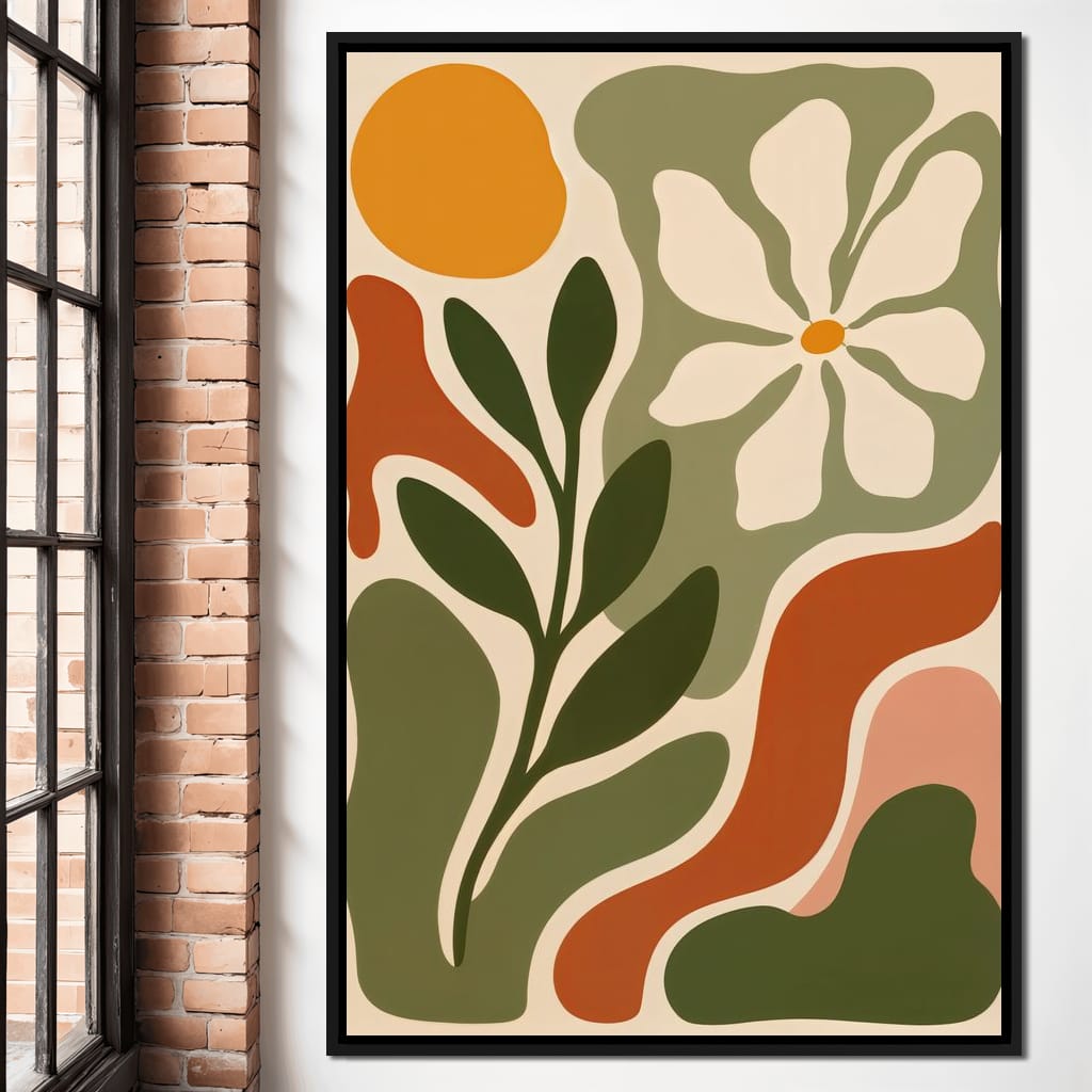 Daisy Maps For A Gentle Planet Canvas Wall Art