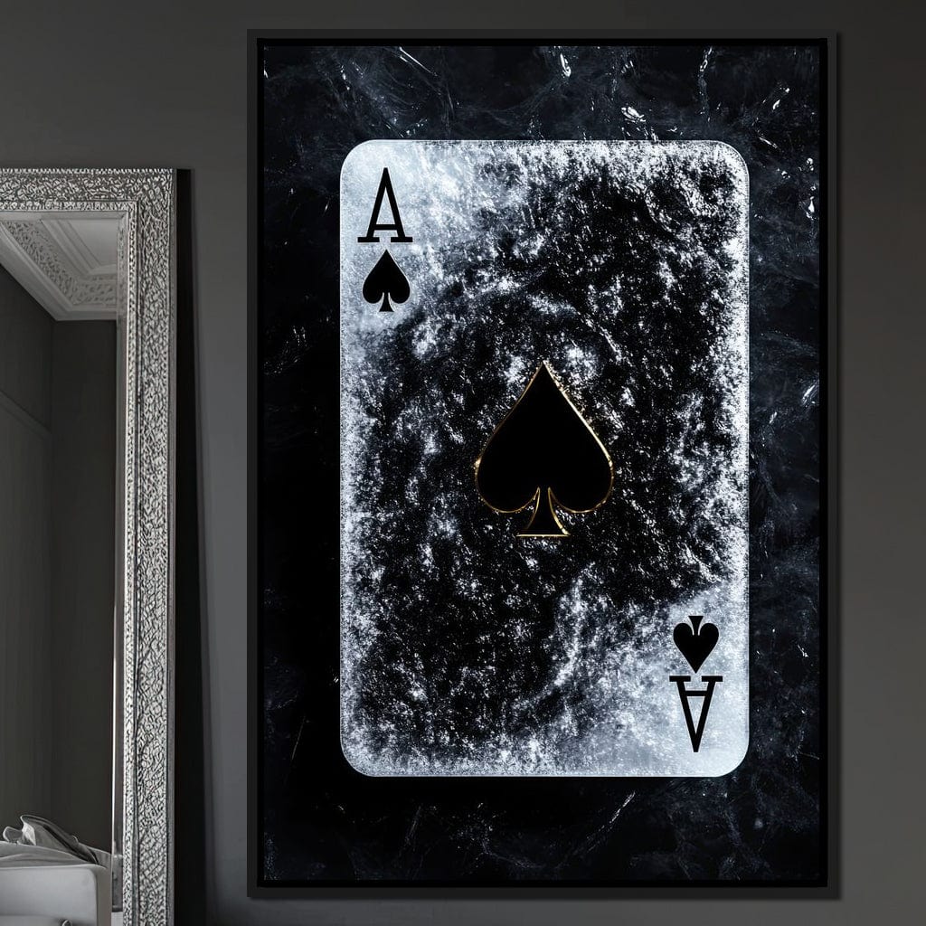Ace of Shadows Canvas Wall Art