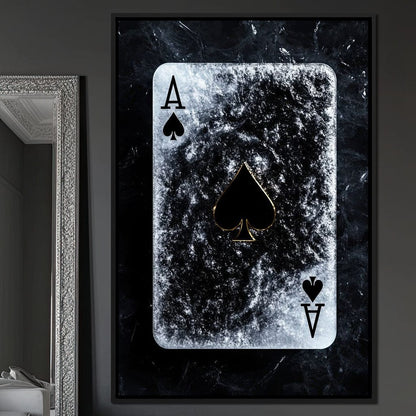 Ace of Shadows Canvas Wall Art