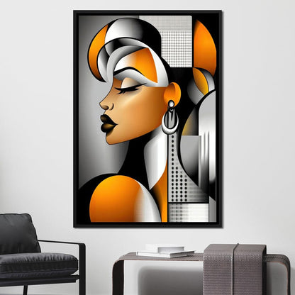 Art Deco Soul Canvas Wall Art