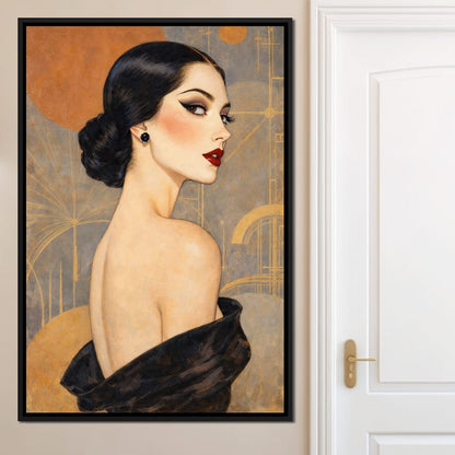 Velvet Elegance Canvas Wall Art