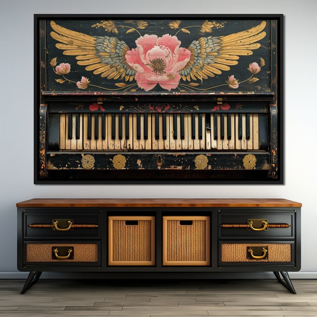 Floral Music Collection 11 Canvas Wall Art