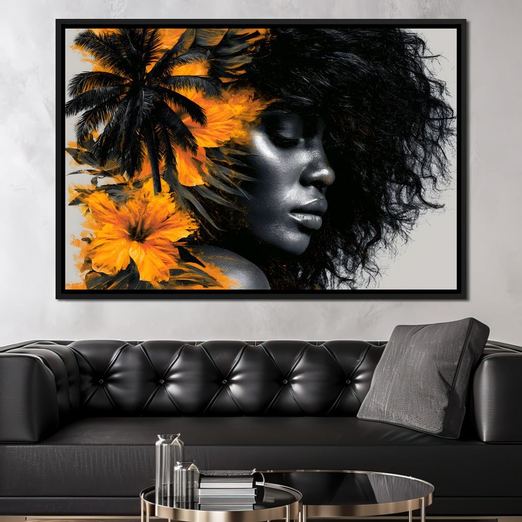Golden Tropics Restless Soul Canvas Wall Art