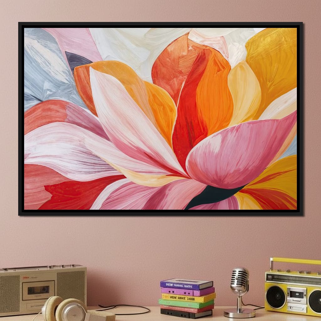 The Modern Magnolia Canvas Wall Art