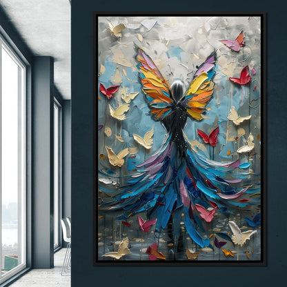 Butterfly Emergence Sonata Canvas Wall Art