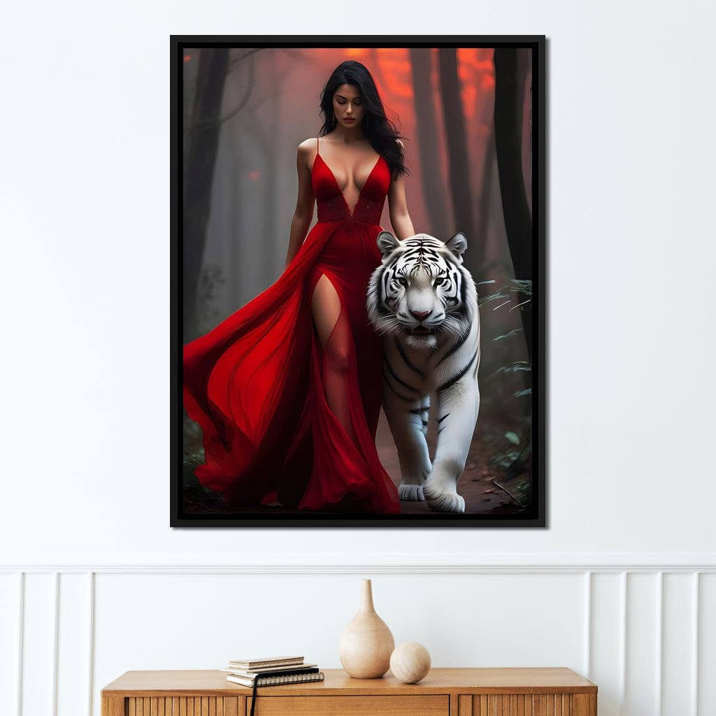 Female Portrait 198 Canvas Wall Art