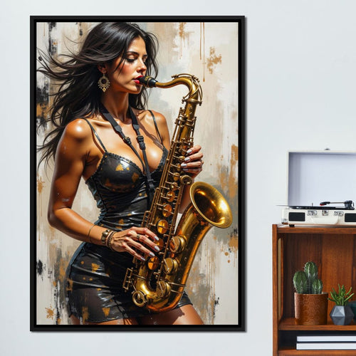 Euphonic Burst Canvas Wall Art