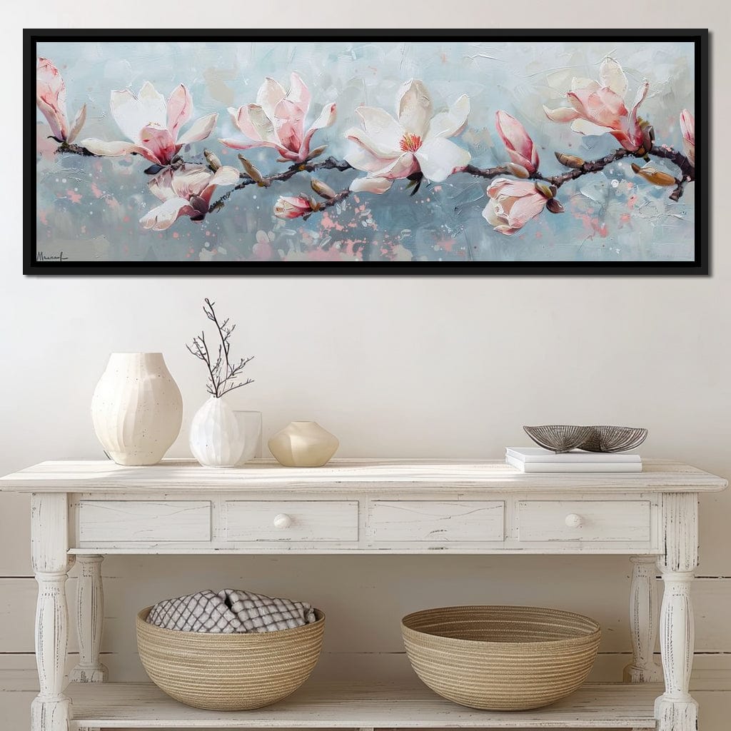 Blossoming Serenity Branches Canvas Wall Art
