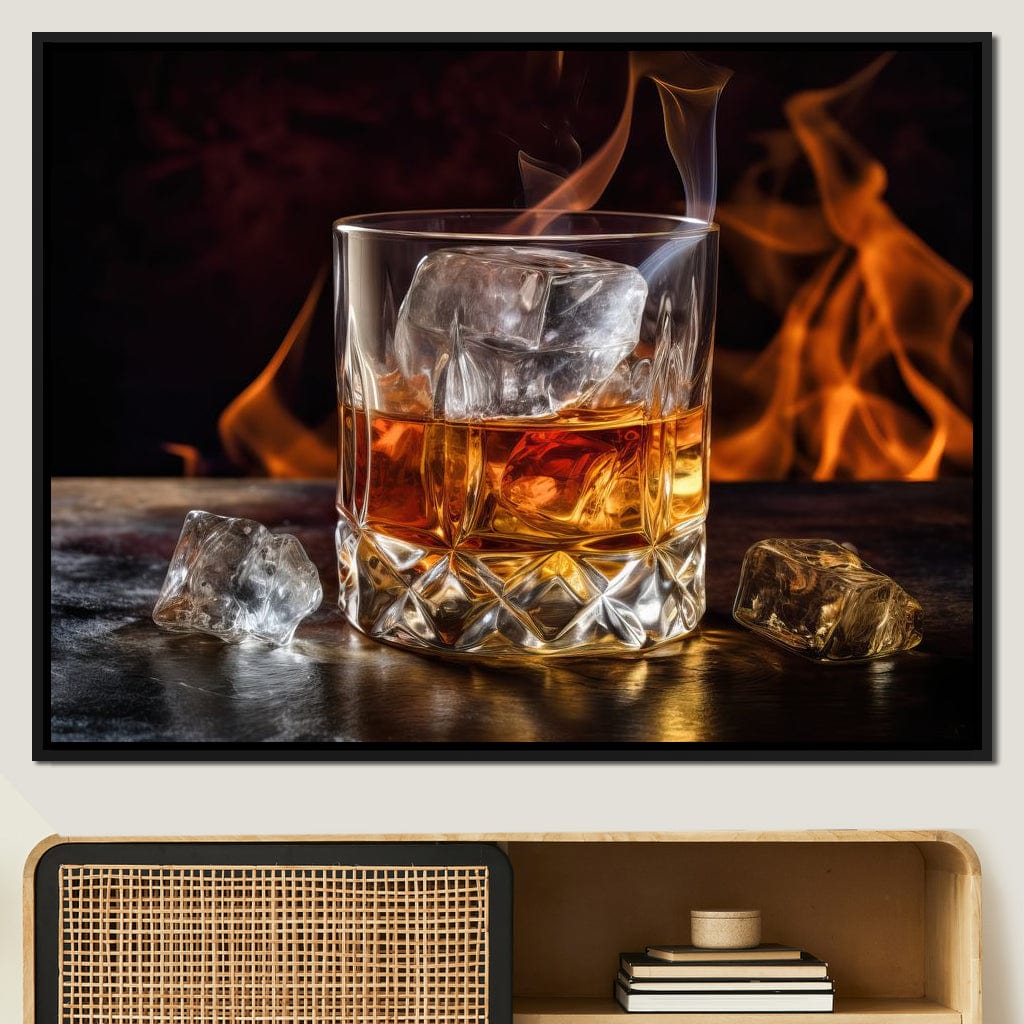 The Whiskey Enigma on Canvas Wall Art