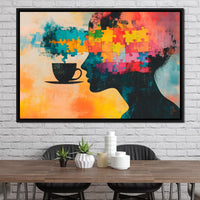 Mindful Puzzle Brewscape Canvas Wall Art