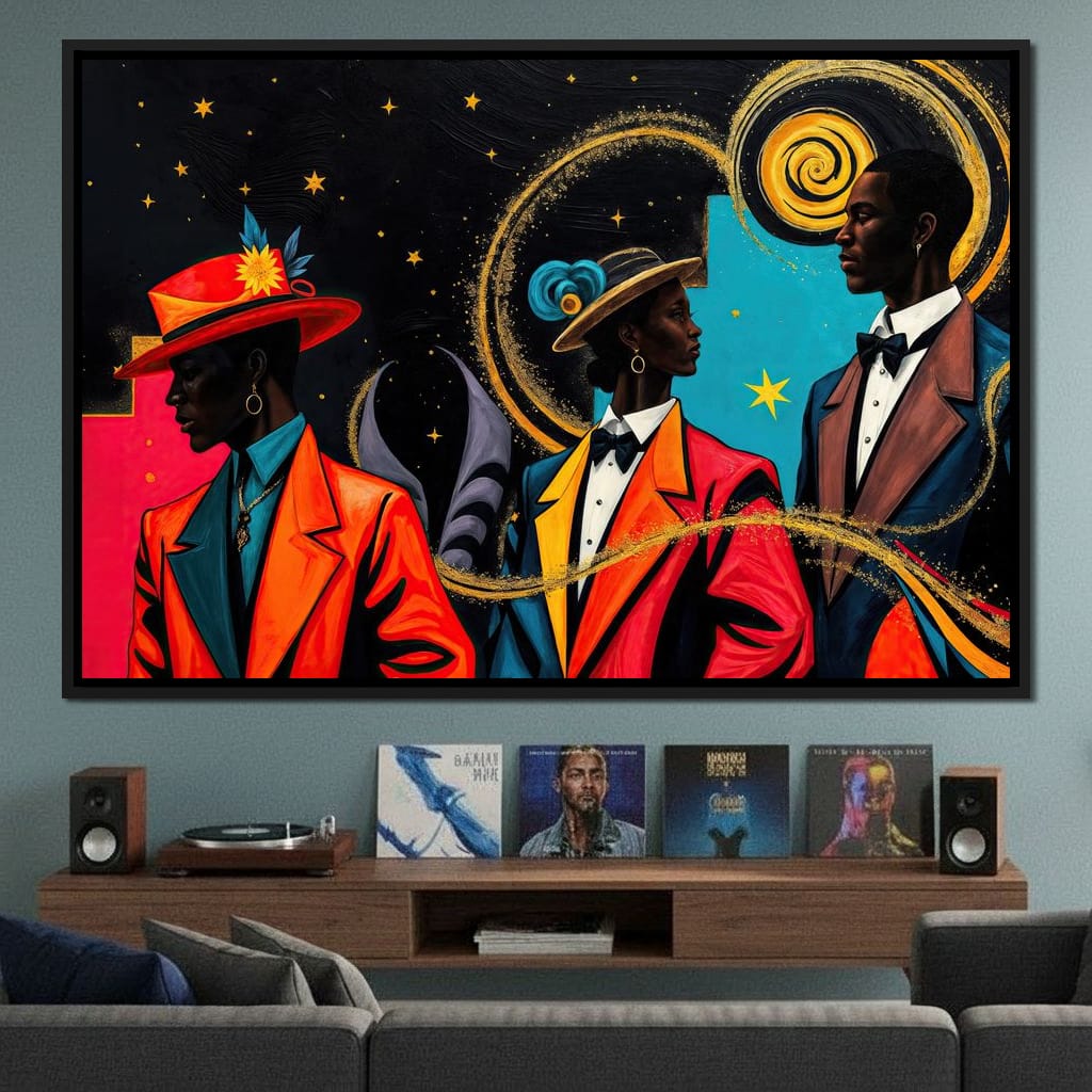 Harlem Renaissance Canvas Wall Art