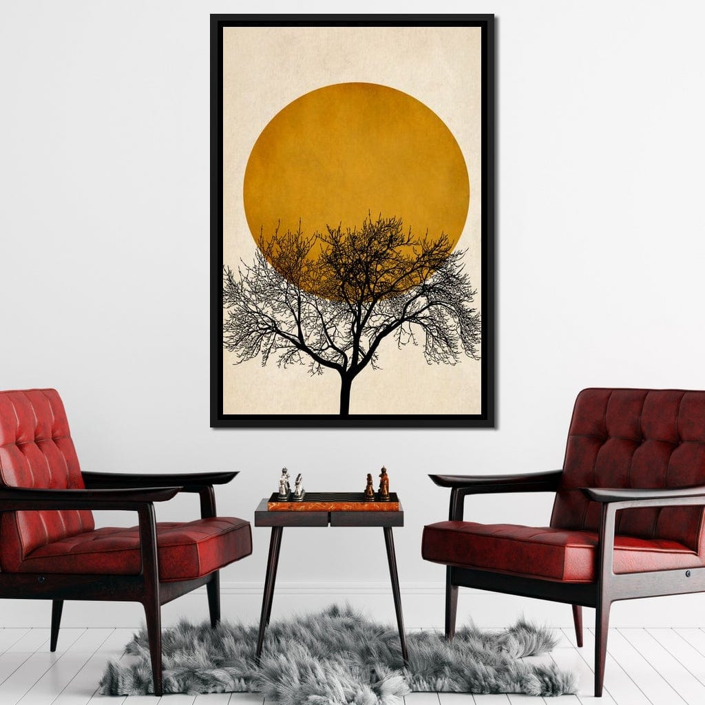 Wintermorgen Canvas Wall Art