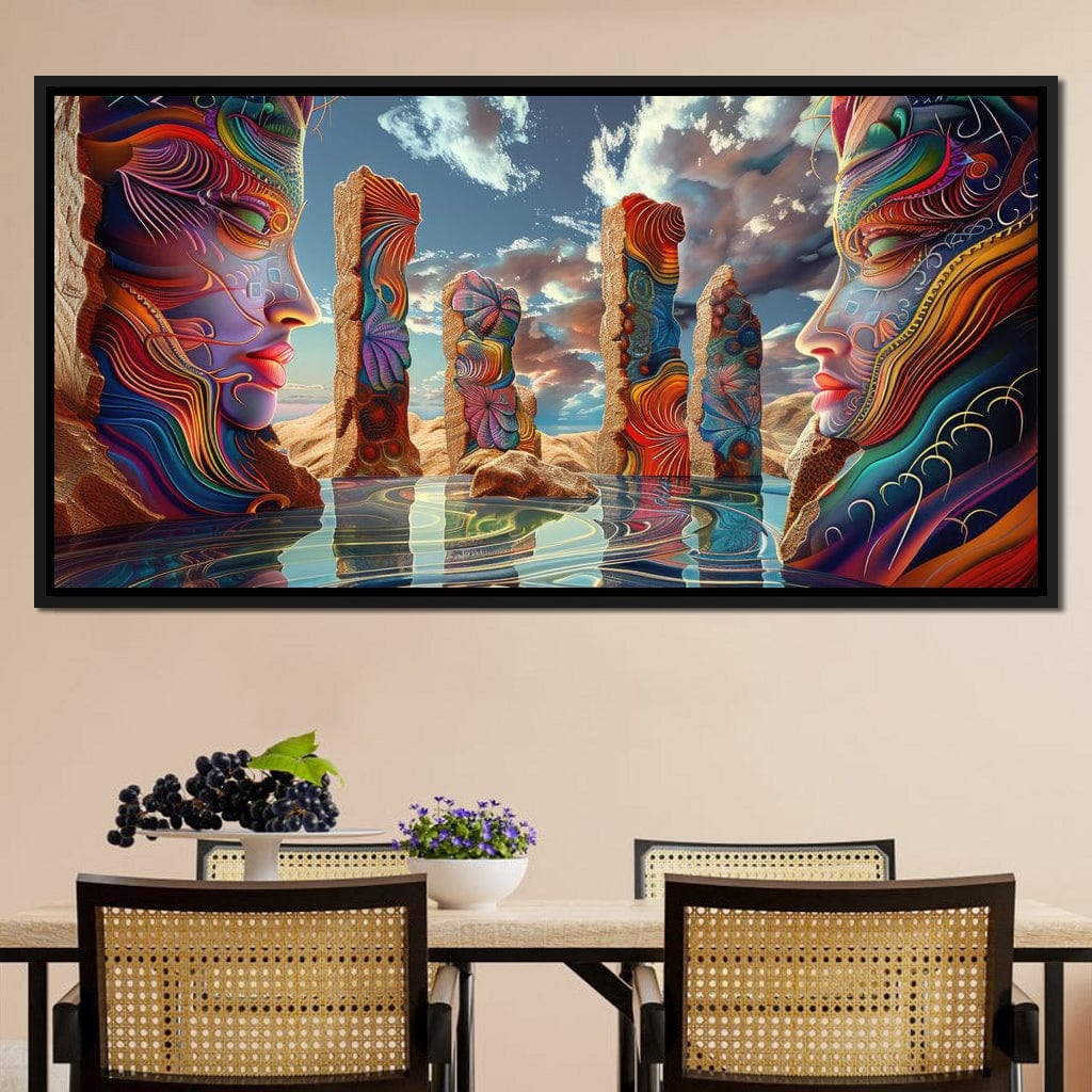 The Guardians of Psychedelia Canvas Wall Art