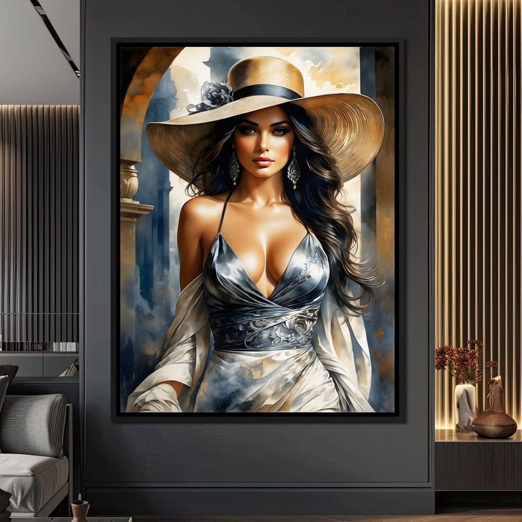 Female Portrait 285 Canvas Wall Art
