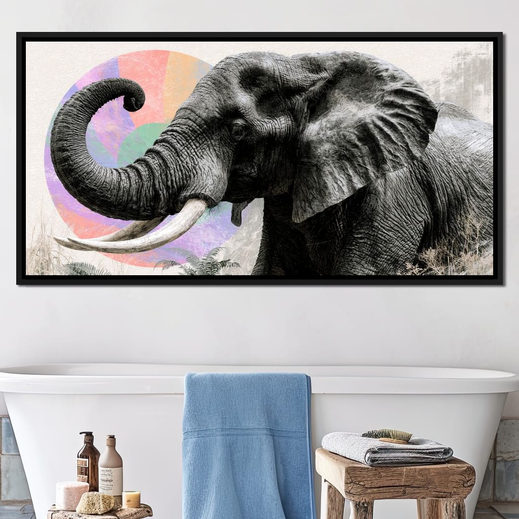 The Weight of Gentle Memories Canvas Wall Art