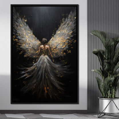 Mystic Symphony of the Cosmos Canvas Wall Art