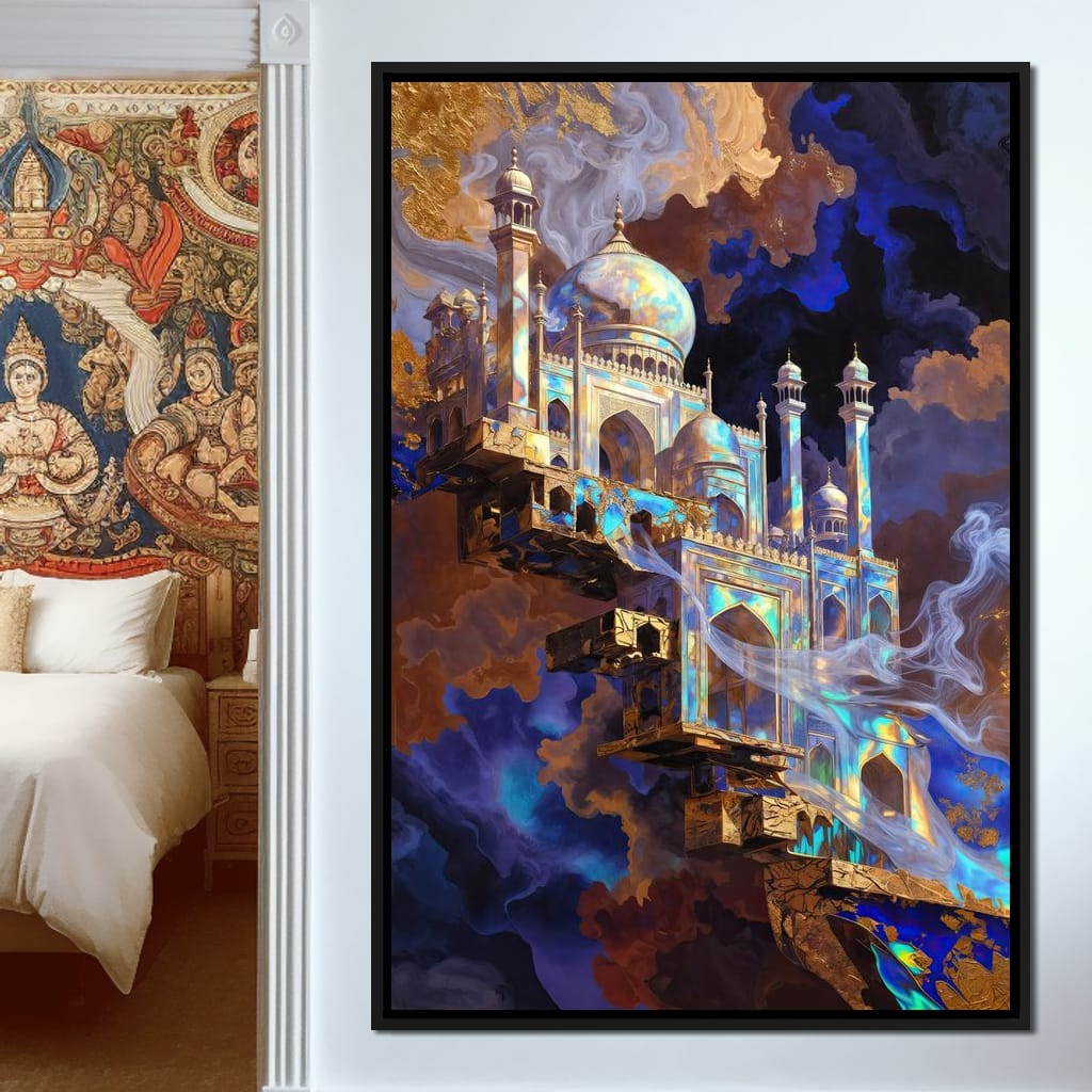 The Palace Between Worlds Canvas Wall Art