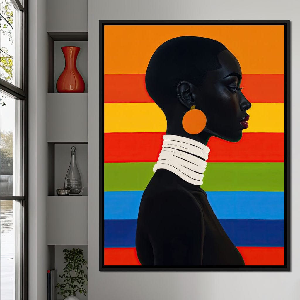 Wrapped in Pride Canvas Wall Art