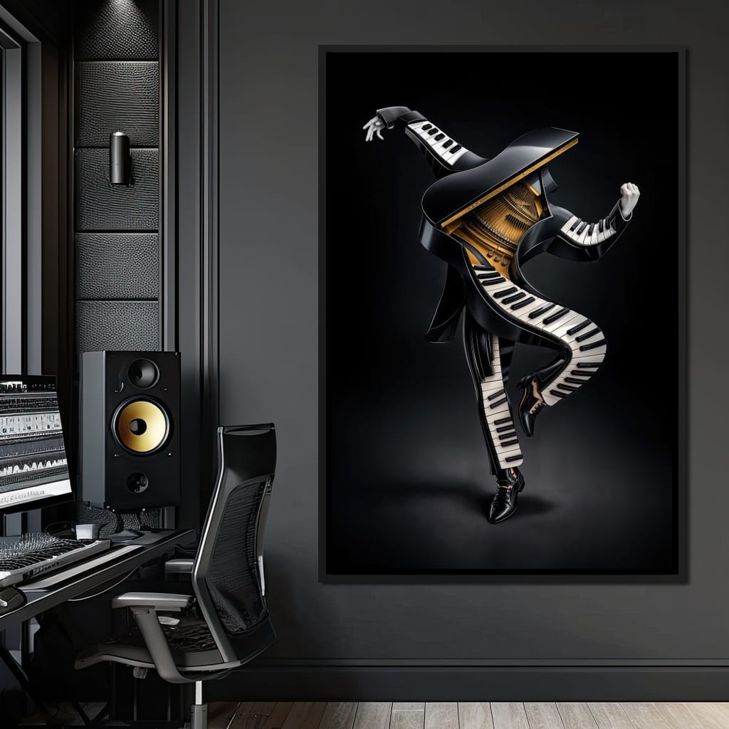 The Composer’s Dream Canvas Wall Art
