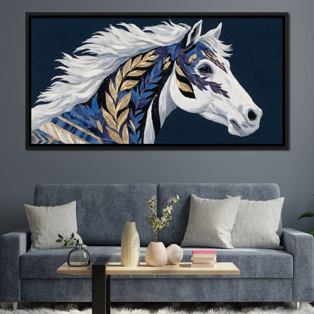 Equestrian Elegance Unbound Canvas Wall Art