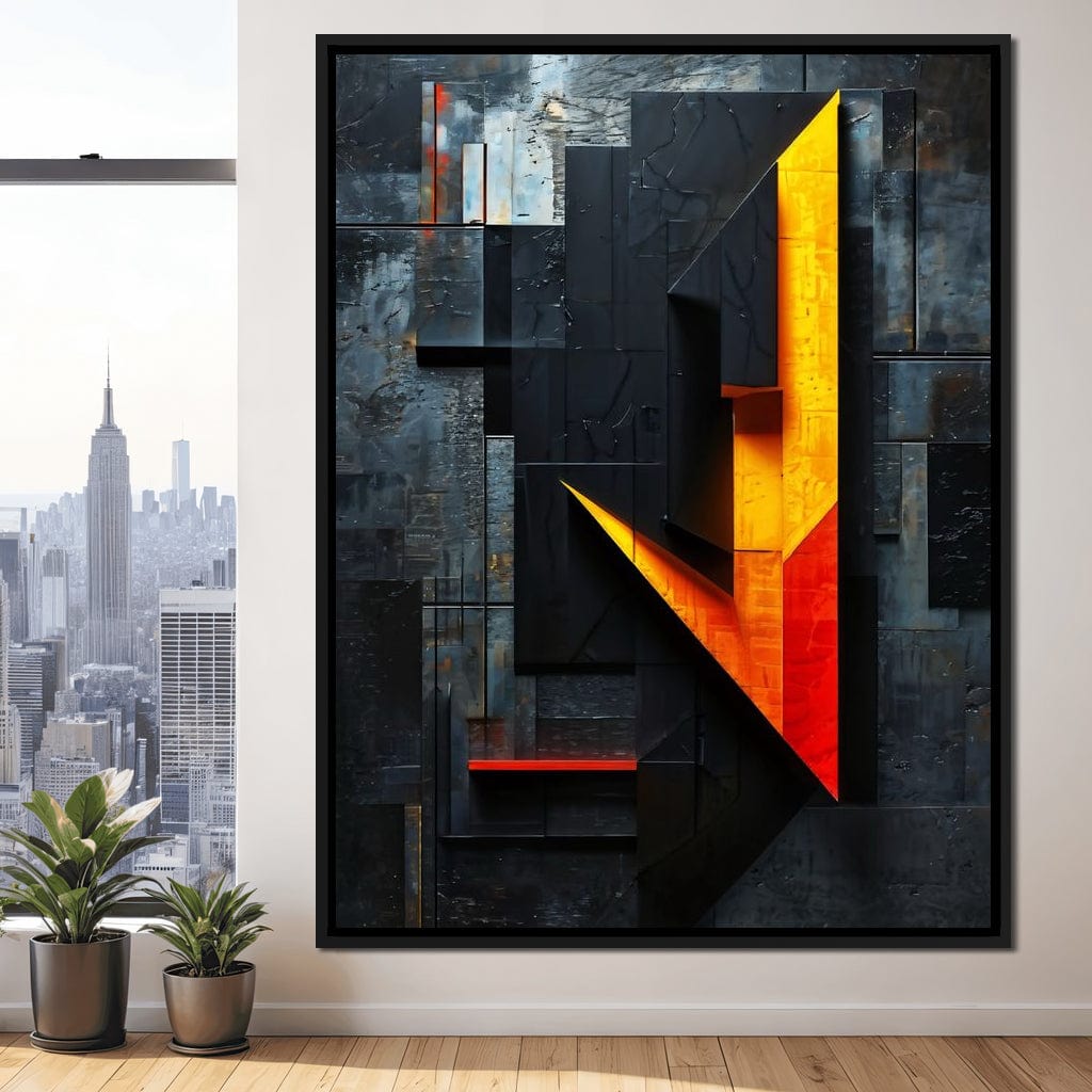 Colorful Modern Art 040 Canvas Wall Art
